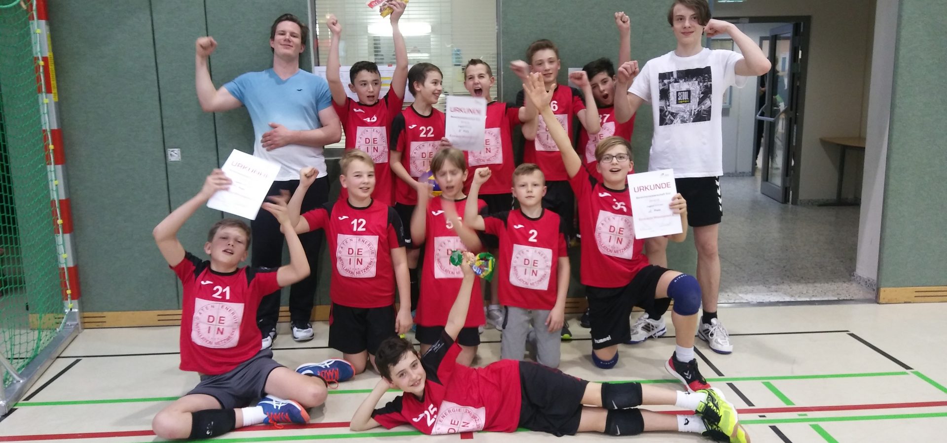 U13m mit zwei Teams bei der Hessischen Meisterschaft